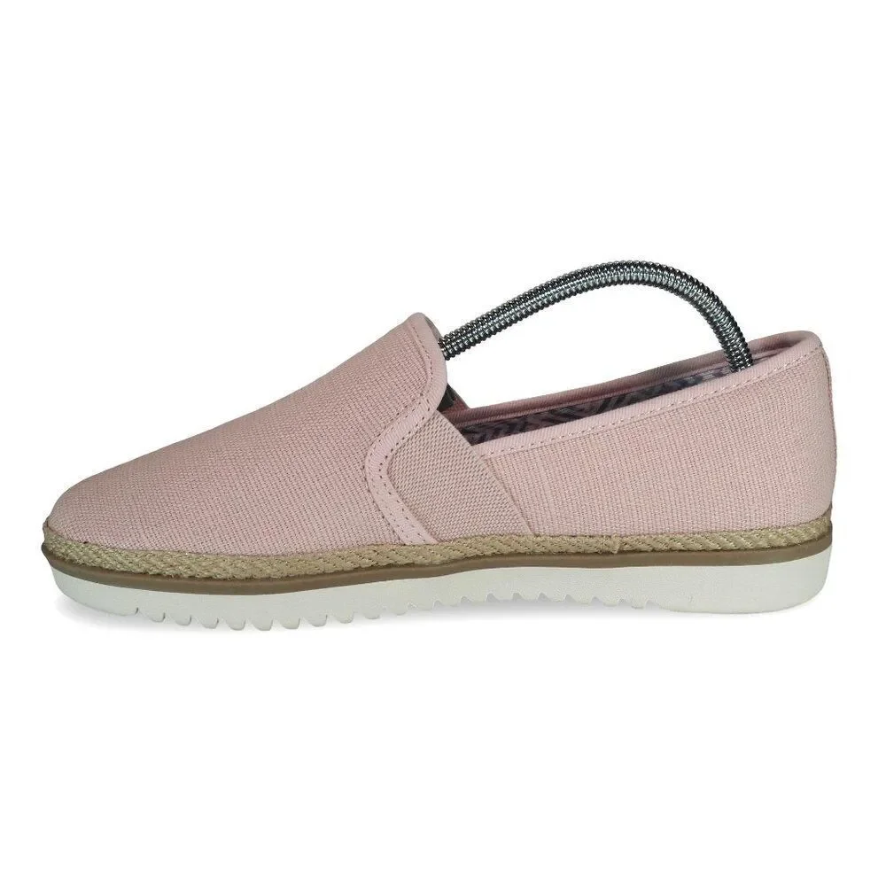 BOBS by Skechers Flexpadrille Lo Slip-on Shoes Women's‎ 7.5 Pink 114020